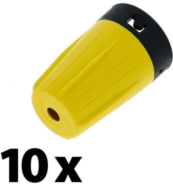 Neutrik BST-BNC-4 yellow 10x jaune