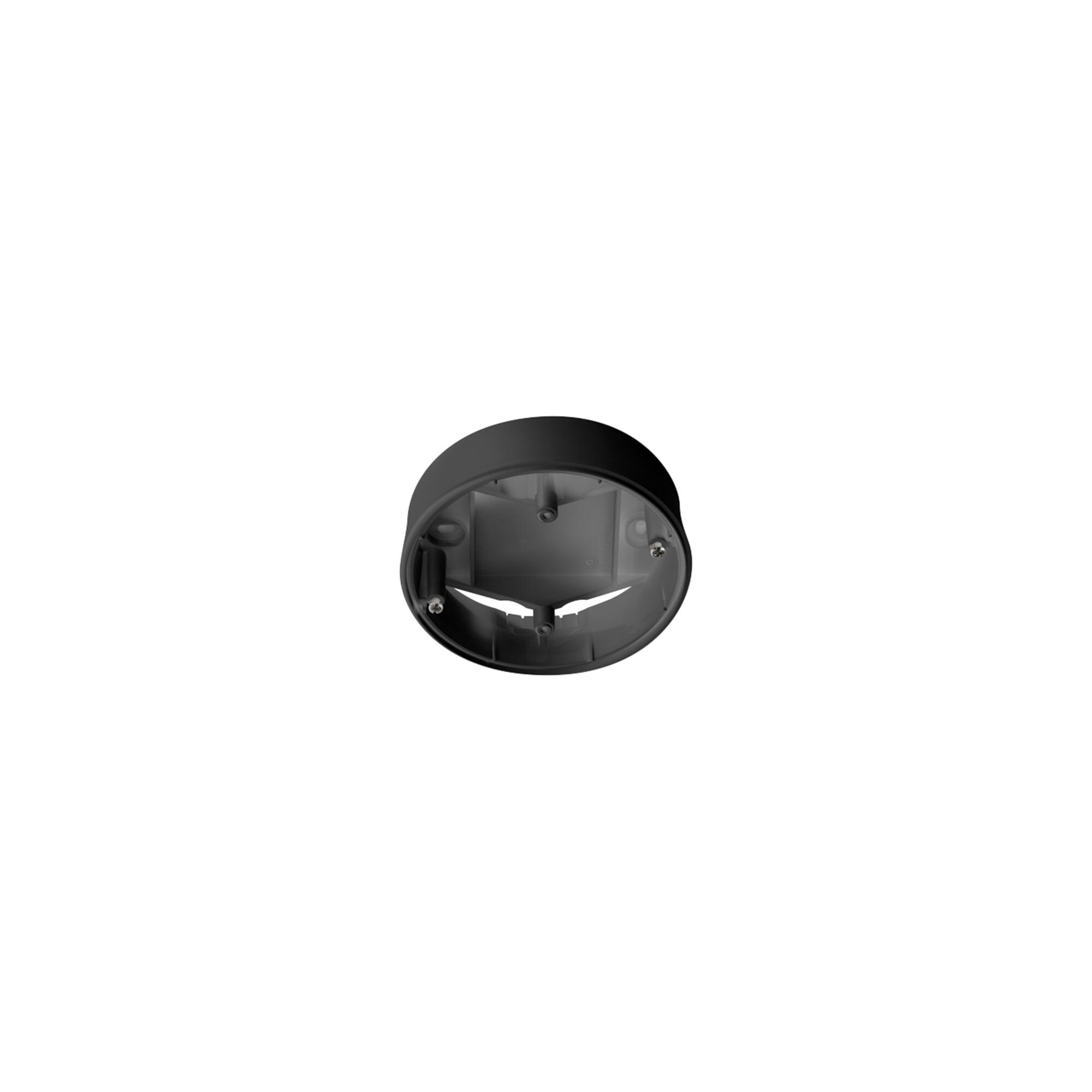 ESYLUX Aufputzdose IP20 schwarz COMPACT, EP10426933)