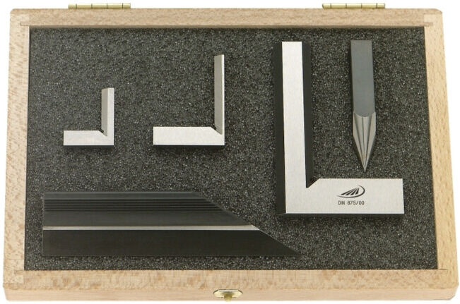 Helios Preisser Ensemble d'outils de mesure de précision 5 pièces inoxydable ; Helios-Preisser (0397101)
