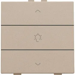 Niko Züblin 157-51043 Einfach Dimmersteuerung für Niko Home Control, champagne coated 15751043