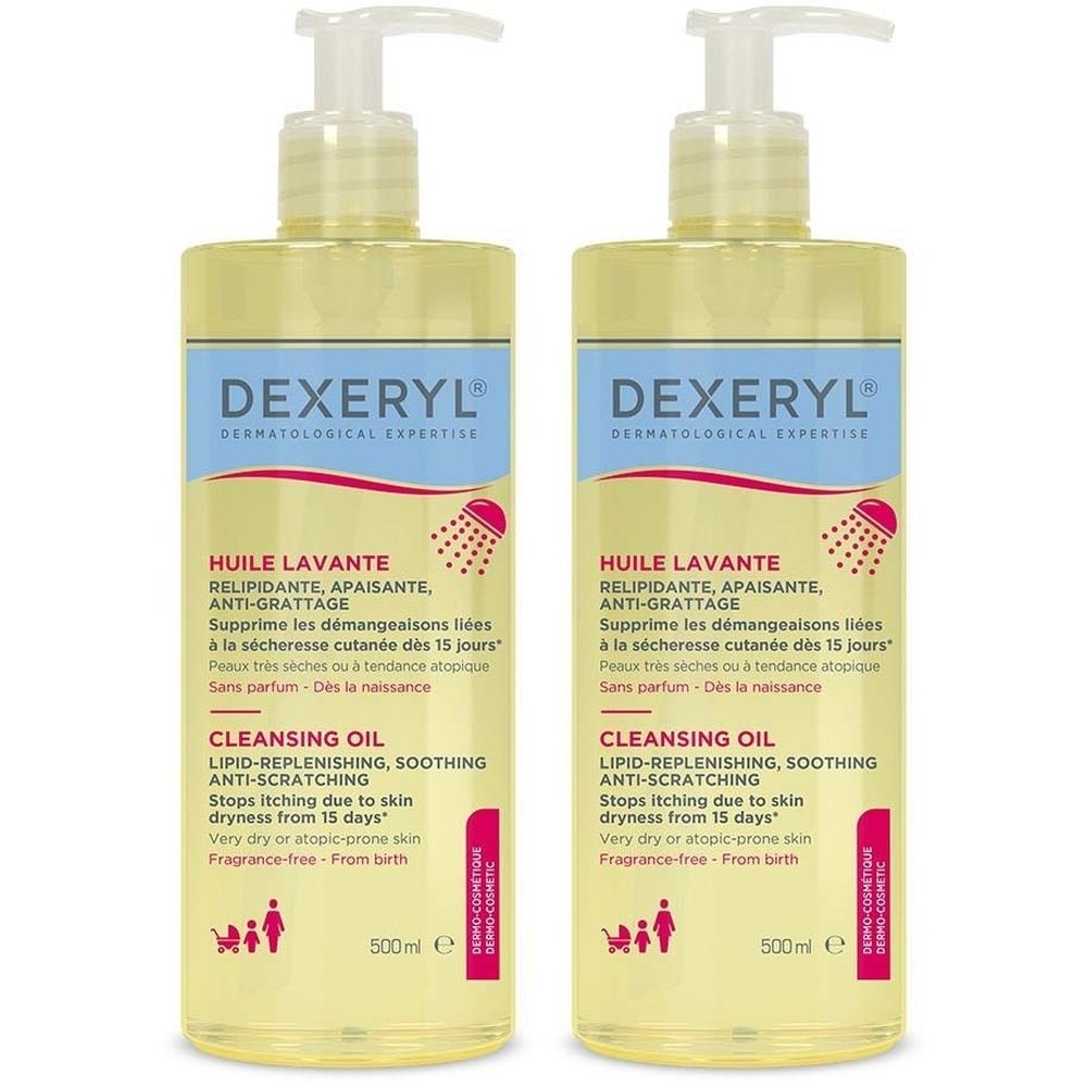 DExERYL Reinigungsoel x2 2x500 ml Duschgel