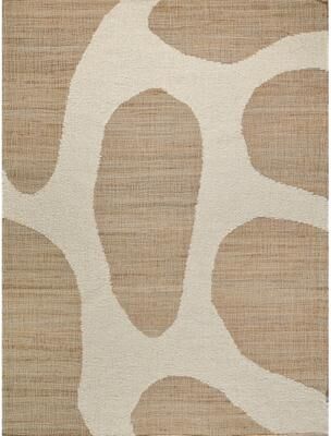 Exquisite Rugs Pompano flatweave Wool/Jute Ivory/Beige Area Rug