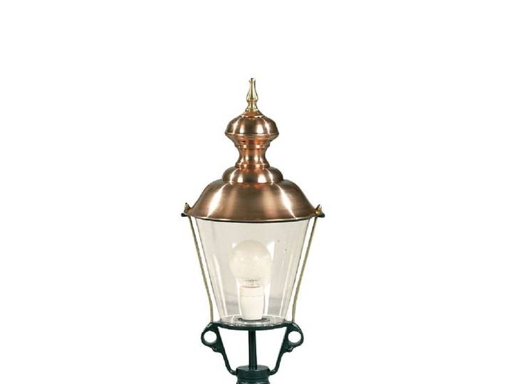 Ronde, nostalgische lantaarn lamp Berghuizen K4A antraciet KS Verlichting - 1409