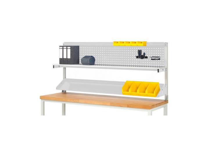 RAU Ablageregal Rau System-Aufbau (Komplettset-01 B2000 mm), zur Montage auf Arbeitspl