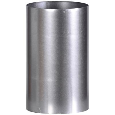 Ofenrohr FIREFIX, silber (silberfarben), B:15,2cm H:100cm L:15,2cm, Stahlblech, Rohre, feueraluminiert, 250 mm lang