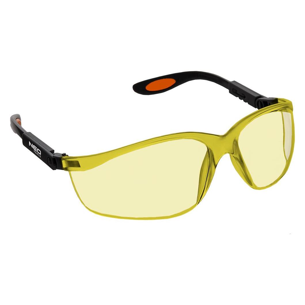 Neo Schutzbrille, gelbe Gläser aus Polycarbonat (97-501) (97-501)