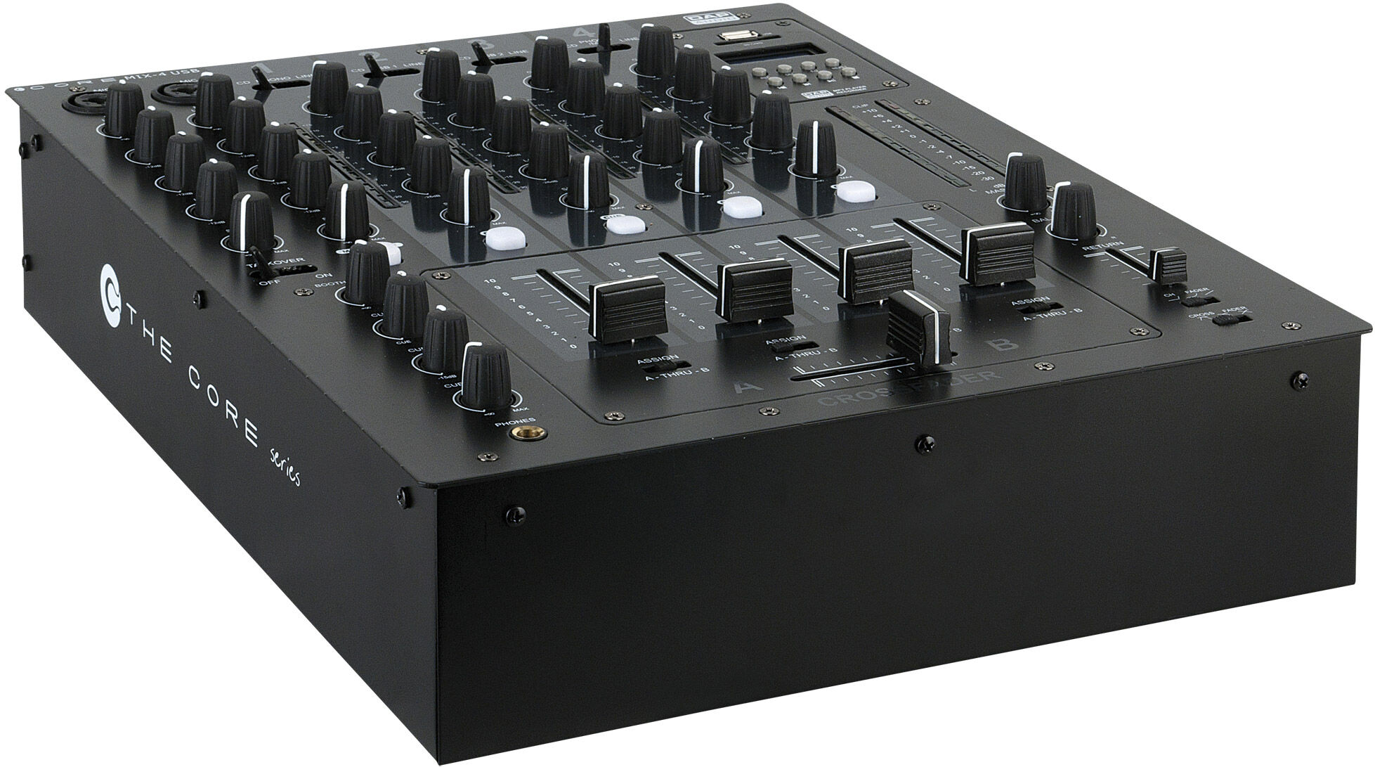 DAP Audio Core Mix-4 Usb 4-Kanal-Dj-Mixer Mit Usb-Schnittstelle