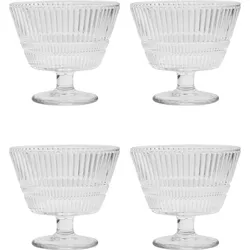 Slots Eisbecher 10 cm, transparent, 4 St.