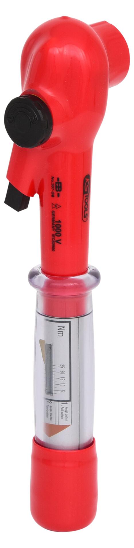 KS TOOLS Drehmomentschlüssel 10 (3/8") mit analoger Anzeige