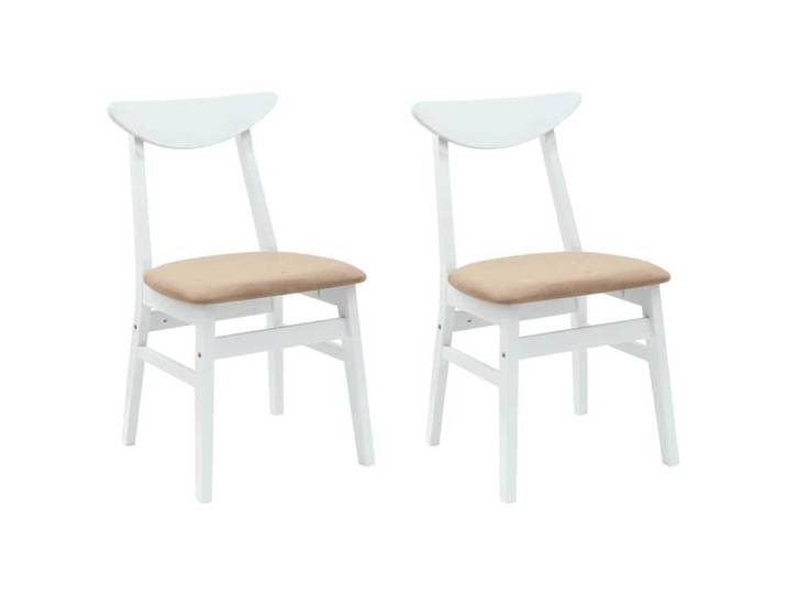 NEUF 2026  CHIC Chaises à Manger 2 pcs SWEETY SIEGE CUISINE Blanc 42x47.5x81 cm CCC3047