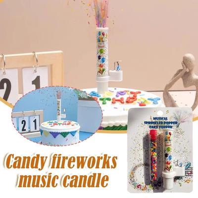 Uplift Treasures Surprise Happy Birthday Pop Up Candy Cake Candle Surprise Happy Birthday Pop Up Candy Cake Candle
