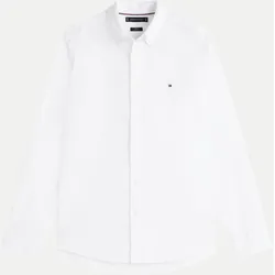 Hemd mit Button-Down Kragen Weiß XL