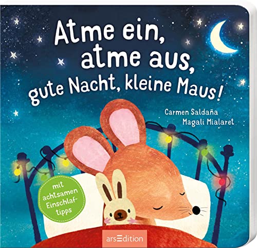 Magali Mialaret - Atme ein, atme aus, gute Nacht, kleine Maus!: Mit achtsamen Einschlaftipps Entspannung für die Allerkleinsten: Eine poetische Gutenachtgeschichte zum Vorlesen für Kinder ab 24 Monaten - Preis vom 11.10.2026 03:10:56 h