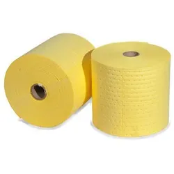 DENSORB Chemikalienbindemittel Vlies Rolle zum Aufsaugen, Economy Single, light, 38 cm x 45 m, 1 St.