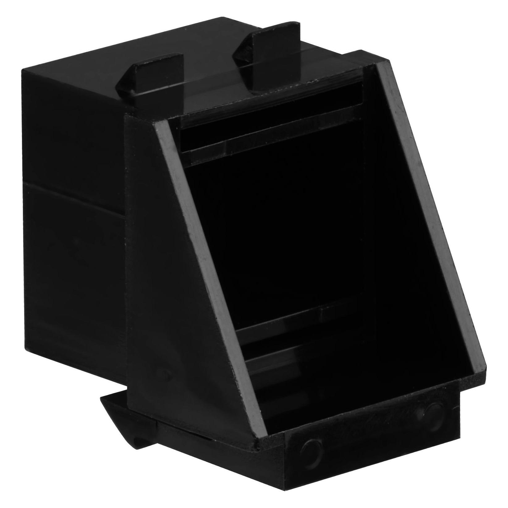 EFB Elektronik Blindeinsatz RJ45 schwarz RAL9011, für Keystoneausbrüche, VPE 100 Hersteller: (Keystone Modul, Netzwerk Zubehör) (38018.4-100)