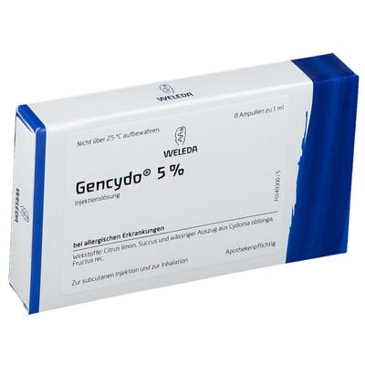 Gencydo 5% Injektionslösung 8 St