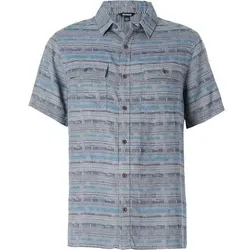 SHERPA ADVENTURE GEAR Sherpa Herren Hemd Tharu Journey, Größe M in Blau Blau