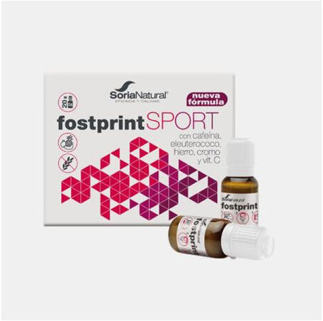 SORIA NATURAL® FOST PRINT SPORT 20 AMPOLAS NOVA FORMULA