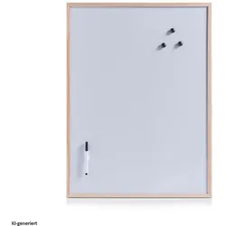 Zeller Present, Pinnwand, Magnet- und Schreibtafel (Magnettafel, Whiteboard, 60 x 80 cm)