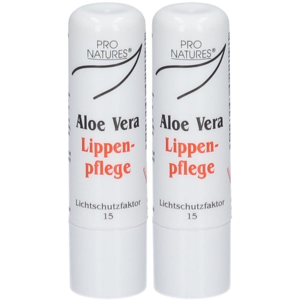 Aloe Vera Lippenpflegestift 2x 2x4,8 g Stifte