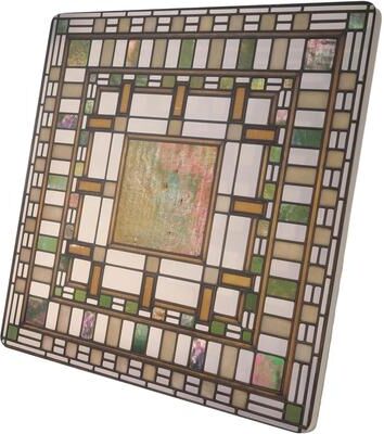 CounterArt "Martin House Pier Design on 8"" Square Stone Trivet"