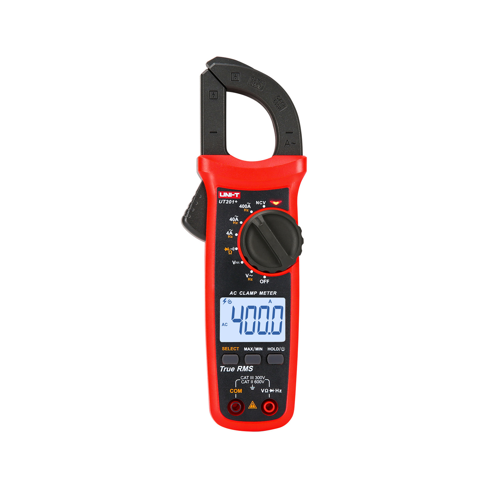 Uni-T MIE0400 UT201+ tangmultimeter met 2x 1,5 V (R03) batterijen