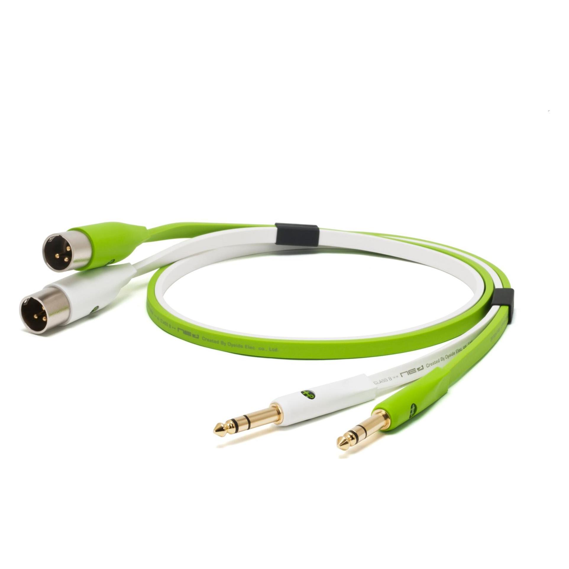 NEO d+ XLR TRS Phone to XLR M (1 m, 6.3mm Klinkenkabel, XLR Kabel) (d+TXM ClassB /1.0m)