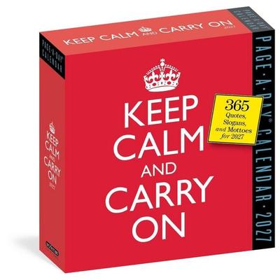 Keep Calm and Carry On Page-A-Day® Calendar 2027