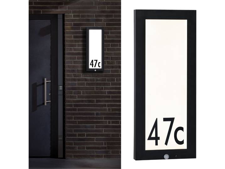 Paulmann Panneau Extérieur 20x60 cm IP44 10W 230V Anthracite gris