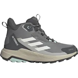 Adidas Damen Terrex Anylander Mid Rain.RDY Wanderstiefel - 40 - Grey Three/Off White/Grey Two