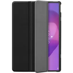 Cazy Premium Smart Hülle, Schlaf Aufwach, Schutzhülle (Lenovo Idea Tab Pro), Tablet Hülle, Grau, Schwarz