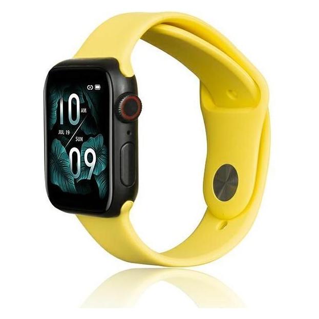 Beline pasek Apple Watch Silicone 42444549mm?ólty yellow (Silikon) (5904422919825)