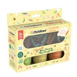 ChildGen Natürliche Knete mit Förmchen - Frühling (69054607)