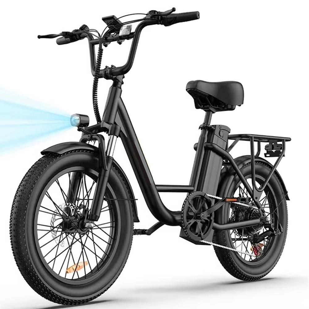 URLIFE E20 Klappbares E-Bike für Erwachsene, 250W Motor, 48 V 13 Ah Akku, 20" × 3,0" Fat-Reifen, Elektrofahrrad für den Stadtverkehr