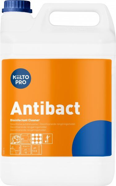 Kiilto Pro Antibact   Overfladedesinfektion   5 L