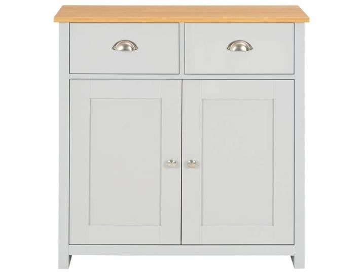 Meuble rangement - Buffet Gris 79x35x81 cm poisd:26.35kg &4672