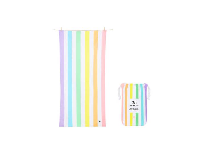 Dock&Bay Badetuch Kids M Unicorn Waves