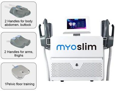Inspired Living 15 Tesla EMS Body Sculpt Pro Professional RF Slimming & Muscle Toning System 5 Handles Rf 110v
