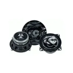 Crunch BMX53 Triax 3-Wege-Lautsprecher / Boxen 150W (1Paar) BLACKMAXX Serie