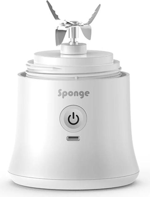 Sponge draadloze staafmixer wit 0,6 liter
