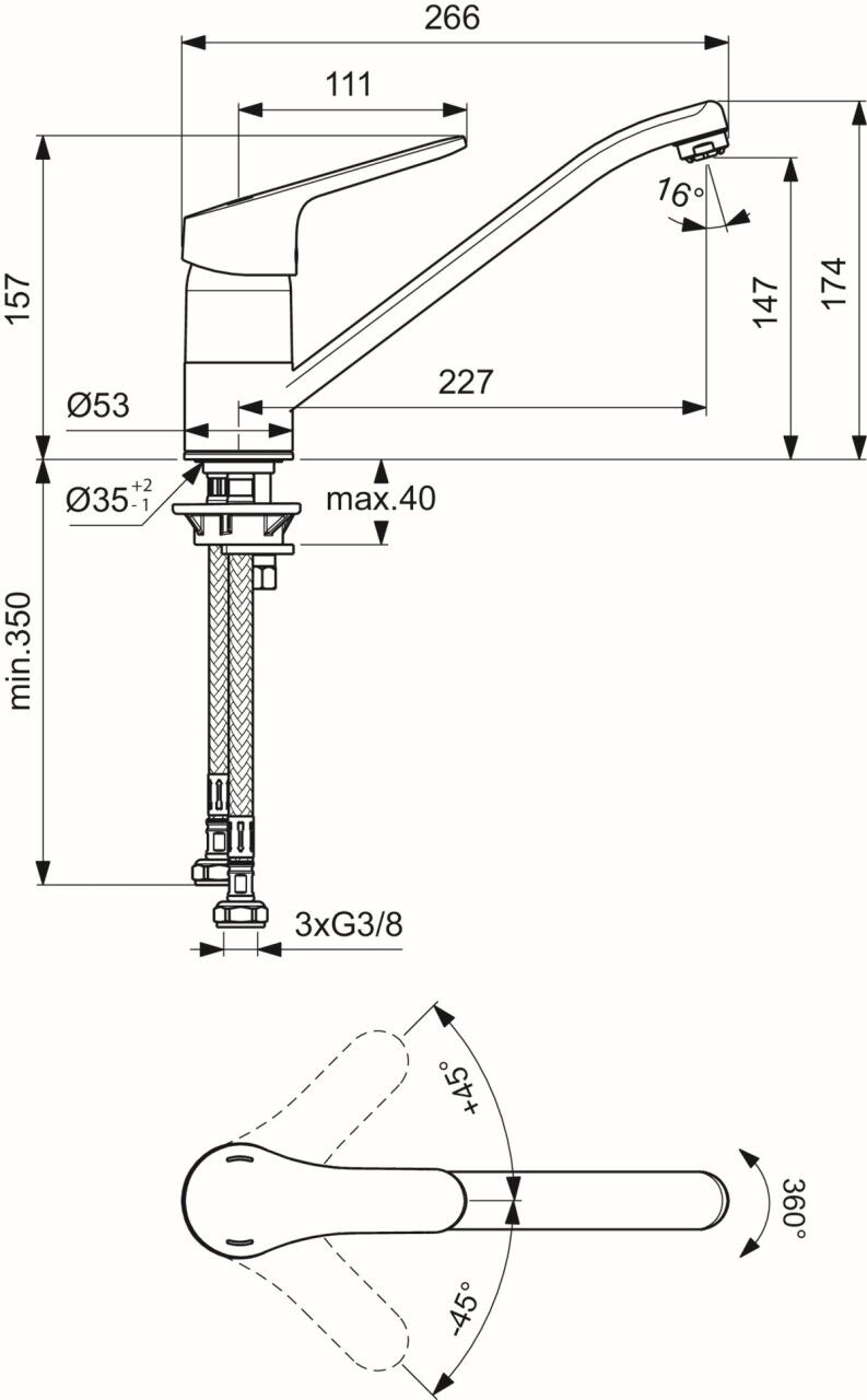 Ideal Standard Ceraform, ND, B1932AA