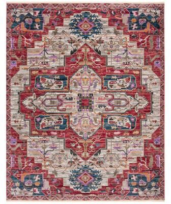 SAFAVIEH Nirvana Petria Modern Oriental Polyester Rug