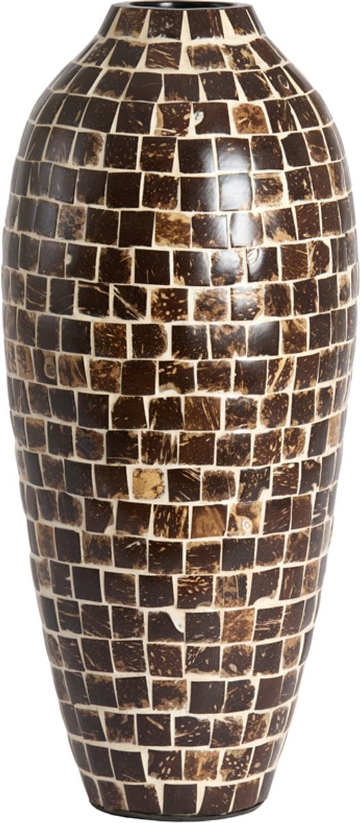 Light & Living Vaas TUDELA Bruin H 50 x B 22 x D 22 cm