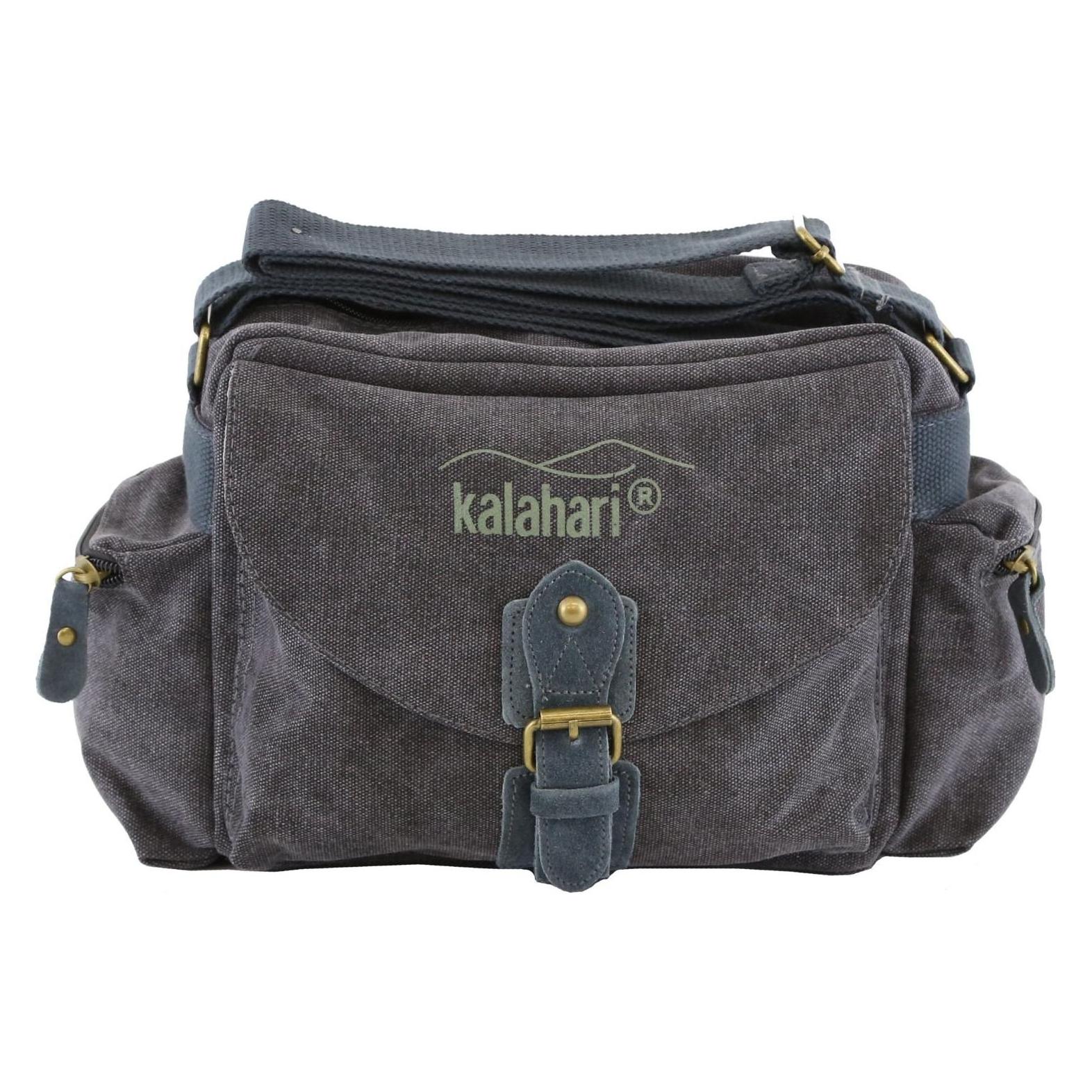 Kalahari MOLOPO K-41i Fototasche, canvas schwarz (Kamera Schultertasche) (440163)