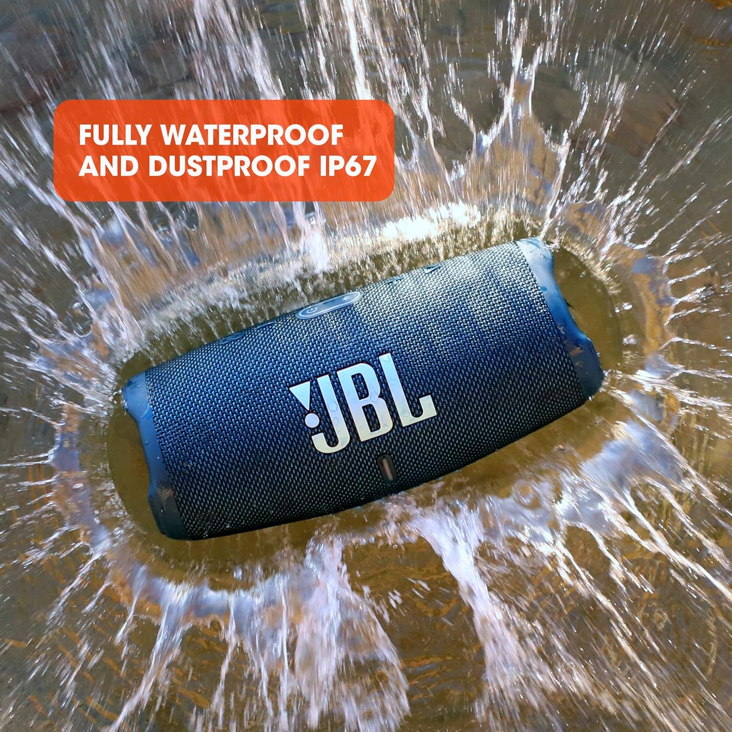 JBL Charge 5 Bluetooth Speaker White