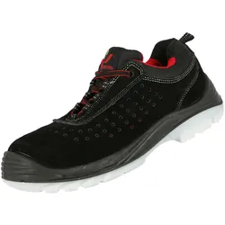 AS Arbeitsschutz S1P Sicherheitshalbschuhe Nitras Easy Step P | Gr. 36 | Velourleder