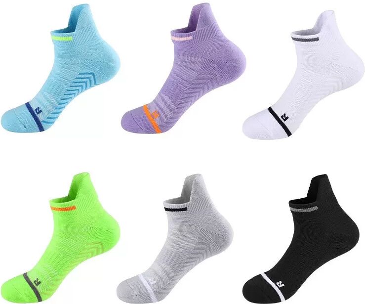 INF Rutschfeste, stoßdämpfende Laufsocken für Sport Weiß