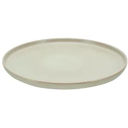 CreaTable Platte Uno Ø 33 cm Steinzeug Beige