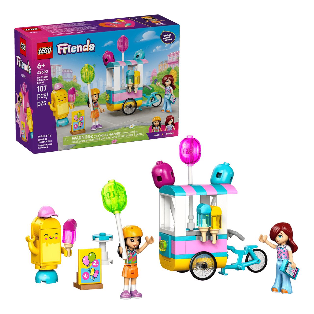 LEGO Friends 42692 Eis- und Luftballonstand