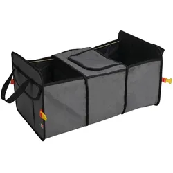 Rainx, Kofferraumwanne, Kofferraumtasche mit Kühlfach, grau, mit 3 Fächern, faltbar, 2er Set